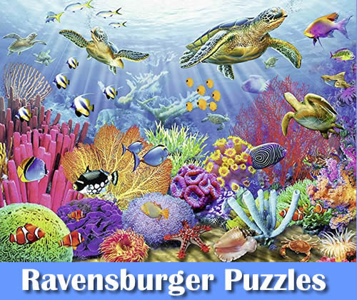Ravensburger puzzles and jigsaw games shop