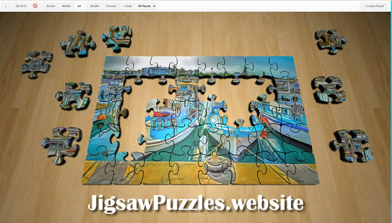 Jigsaw Puzzle | Free Online 3D Style Game 3