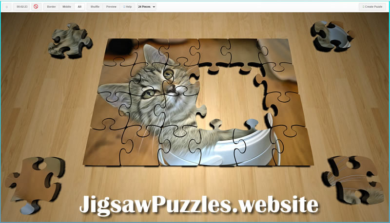 Jigsaw Puzzle | Free Online 3D Style Game 2