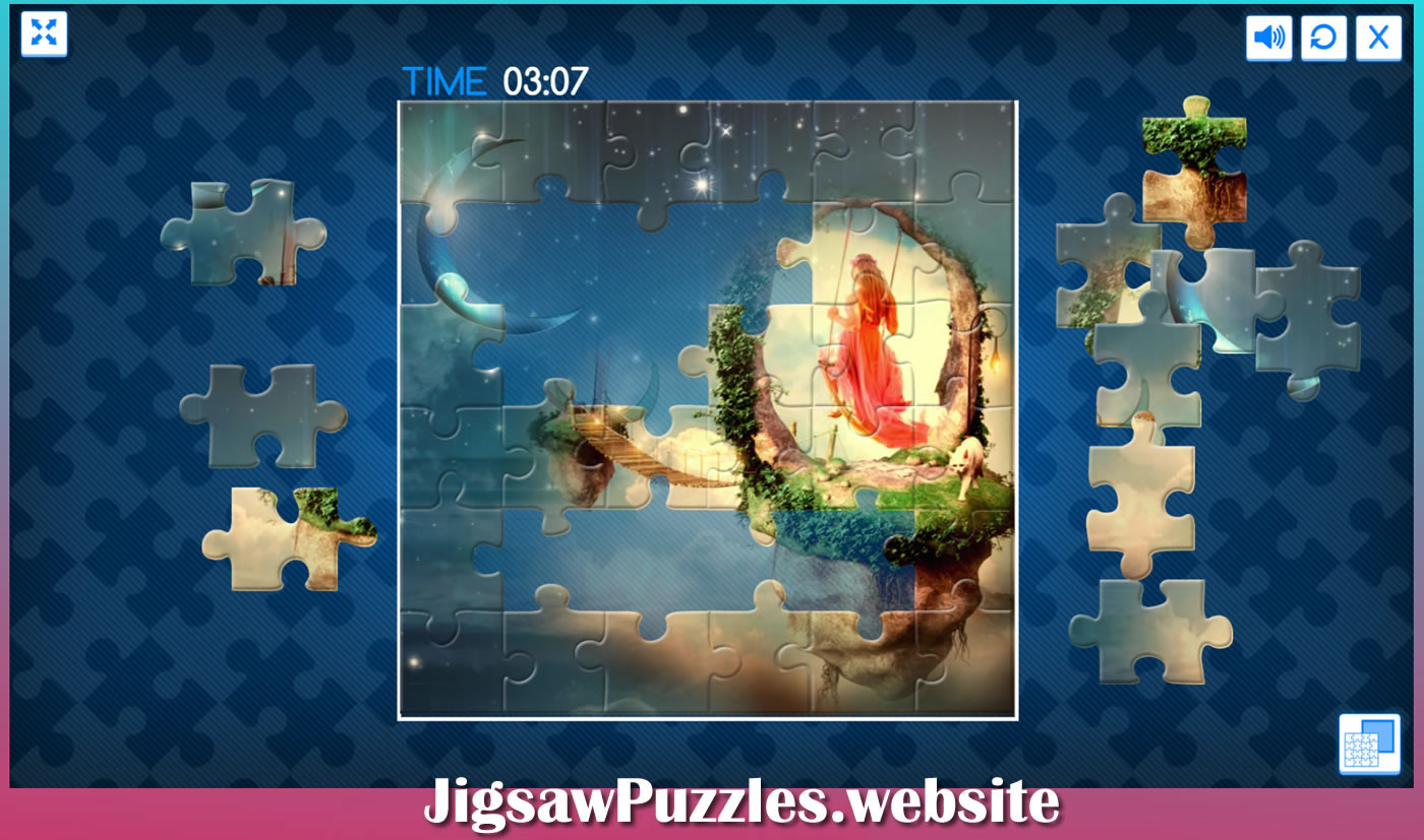 Fantasy jigsaw puzzles