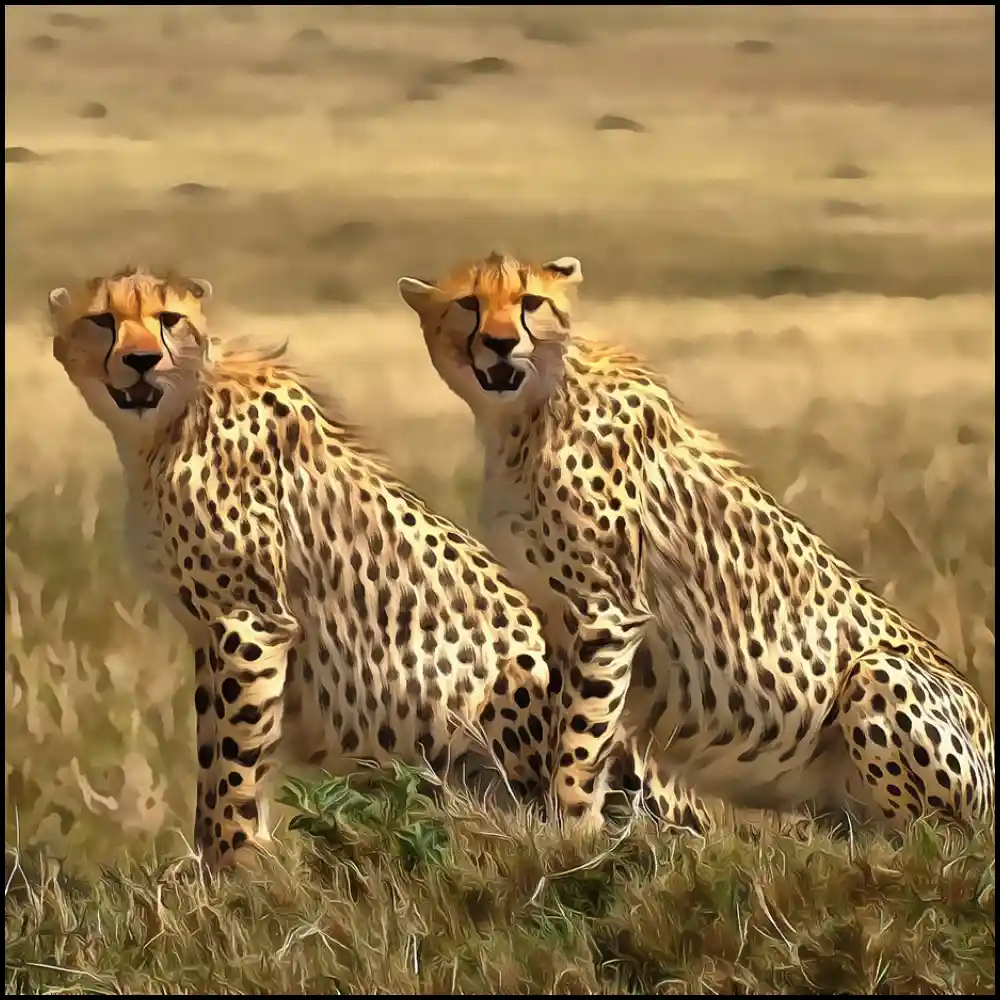 Cheetah - art picture 2